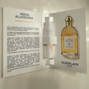 [LOT of 5] GUERLAIN AQUA ALLEGORIA MANDARINE BASILIC - EAU DE TOILETTE sample